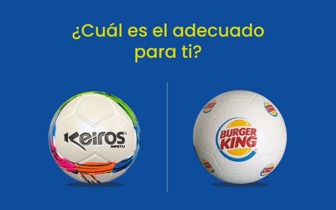 Diferencias entre el balón profesional y el comercial