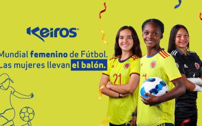 Mundial de Fútbol femenino. Las mujeres llevan el balón.