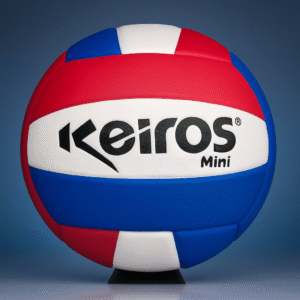 balón de voleibol mini rojo verde